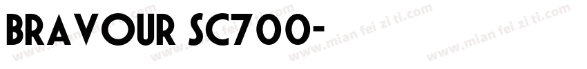 Bravour SC700字体转换
